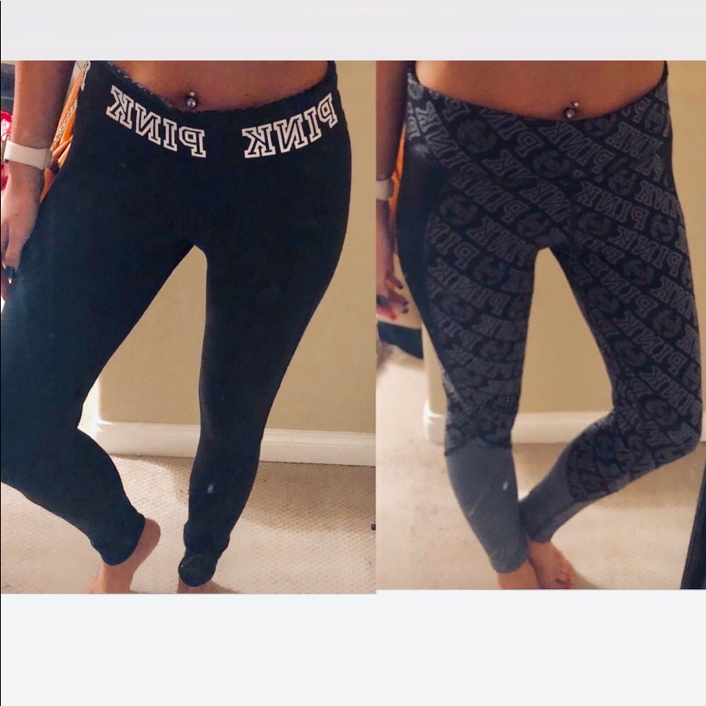 Victoria’s Secret Pink Reversible Leggings